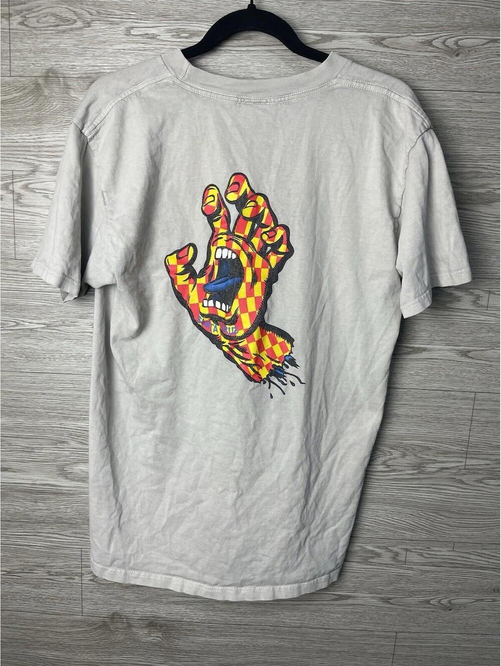 VTG.Santa Cruz Screaming Sticking Tongue Skateboard SZ S M?